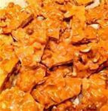 Microwave Peanut Brittle