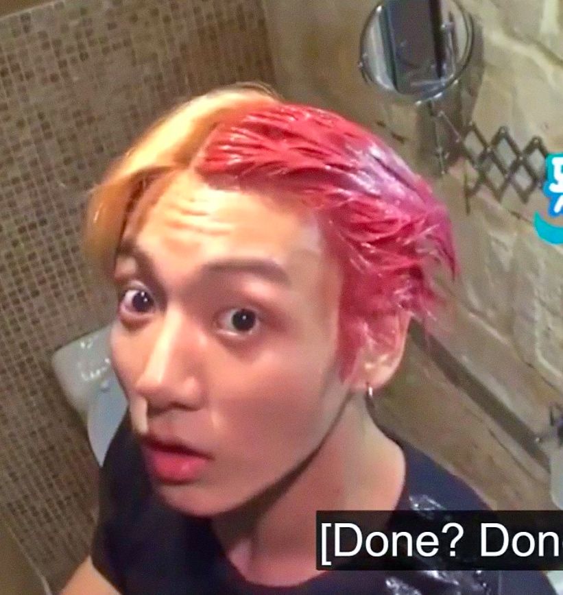 6 Idols Brave Enough To Try The Crazy Half Dyed Hair Trend Koreaboo