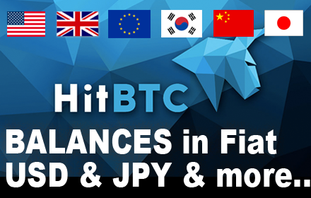 HitBTC balances in Fiat Currency Preview image 0