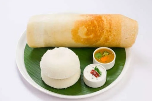 1 Ghee Masala Dosa+1Idli+250Gm Samber,coconut And Lasun Chatni