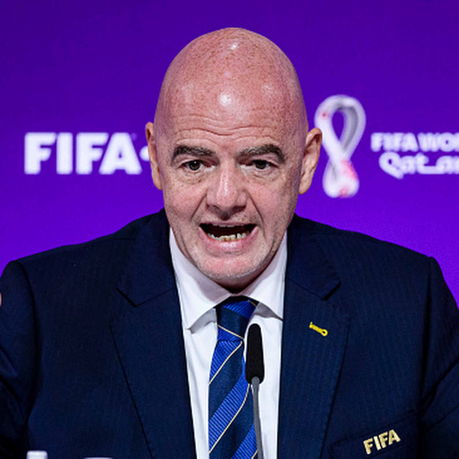 FIFA chief Gianni Infantino accuses World Cup critics of 'hypocrisy