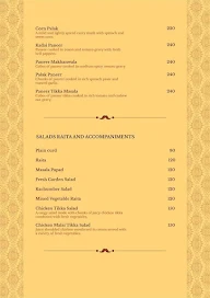 Mehek Tandoor Works menu 4