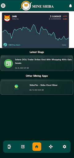 Mine Shiba - Cloud Mining App screenshot #1