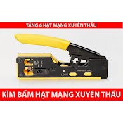 Kìm Bấm Hạt Mạng Xuyên Thấu Kìm Bấm Mạng Kìm Bấm Đầu Rj45 Hàng Cao Cấp Chất Lượng Cao