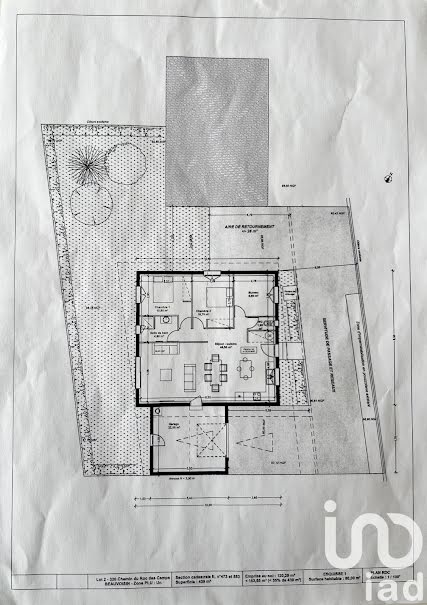 Vente terrain  439 m² à Beauvoisin (30640), 158 000 €