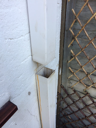 Repairing a downpipe 