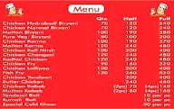 Delhi 6 Biryani menu 1