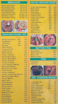 Sardarji Handi Wale menu 1