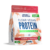 Clear Vegan Whey Protein Hydrolysed Pea Protein Isolate Sữa Tăng Cơ Thuần Chay Applied Nutrition (600G - 40 Servings)