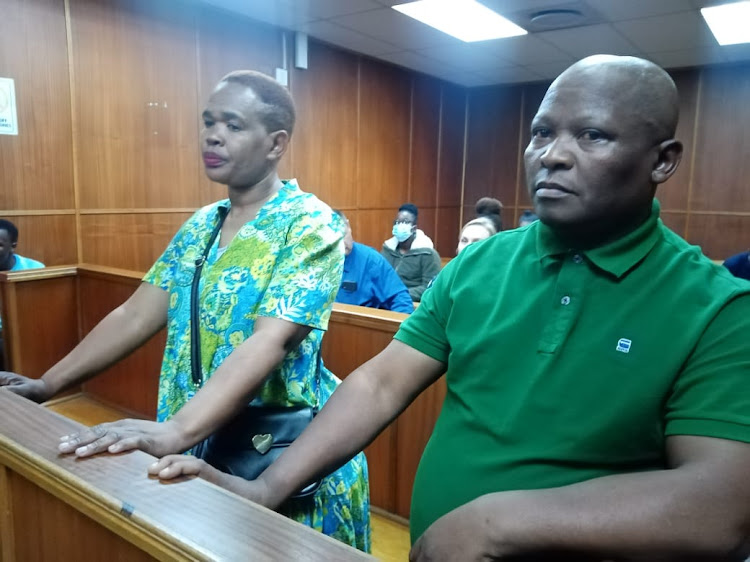 Enyobeni tavern owner Vuyokazi Ndevu and her husband Siyakhangela Ndevu appeared in the East London magistrate's court on Friday.