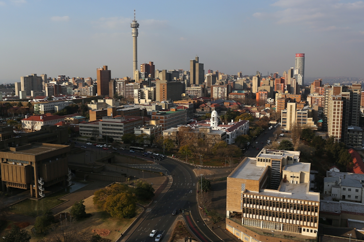 City of Johannesburg finance group workers were evicted from their offices on Wednesday after the municipality allegedly failed to pay rent. Picture: ALON SKUY