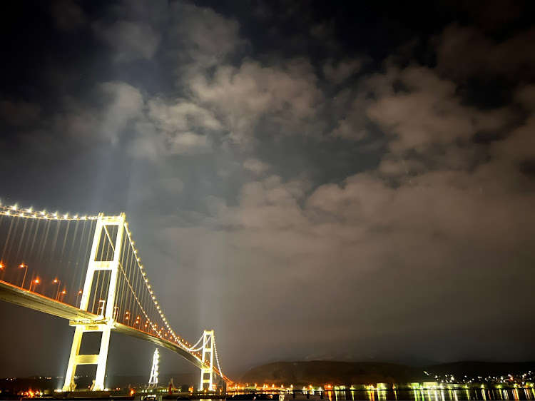 パジェロミニの夜景と愛車・パジェロミニ・室蘭白鳥大橋に関するカスタム事例の投稿画像4枚目
