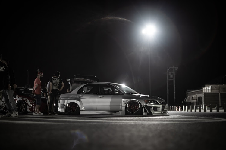 ランサーエボリューションのエアサス・オフ会・痛車・エアロに関するカスタム事例の投稿画像5枚目