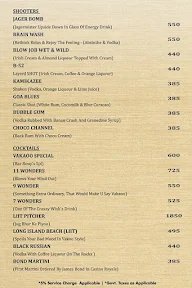 Vakaoo Rest-O-Bar & Lounge menu 5