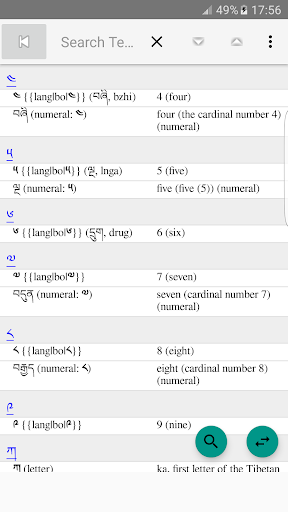 English to Tibetan Dictionary - Offline