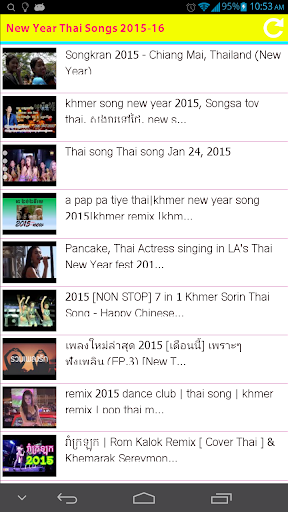 New Year Thai Songs 2015