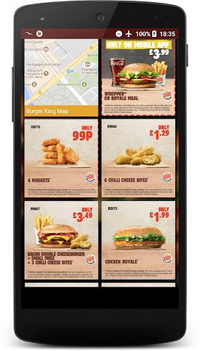 Coupons for Burger King UK