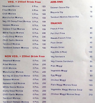 Juice Glass & Snacks Bites menu 1