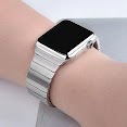 Dây Đeo Thép Không Gỉ + Bộ Vỏ Bảo Vệ Sự Kết Hợp Phổ Biến Nhất Dùng Được Cho Apple Watch 8/7/6/Se/5 Iwatch 44/45/40/41Mm