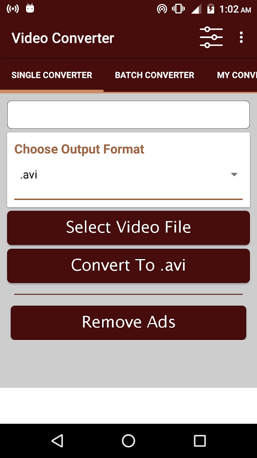    Video Converter For Android- screenshot  