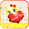 Love You Emoji Keyboard Theme icon