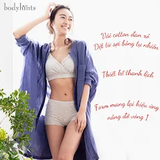 Takagi Bodyhints Áo Bra Cotton gạc xô (R097)