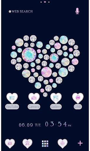 Beautiful Theme-Jewel Heart- 1.0.0 Windows u7528 1