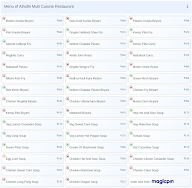 Athidhi Multi Cuisine Restaurant menu 1