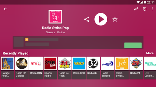 Radio Swiss - AM FM Radio Apps For Android