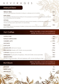 Craft Coffee By Trincas menu 1