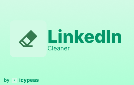 LinkedIn Cleaner small promo image