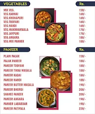 TWI-TWI Chinese & Punjabi Food menu 1