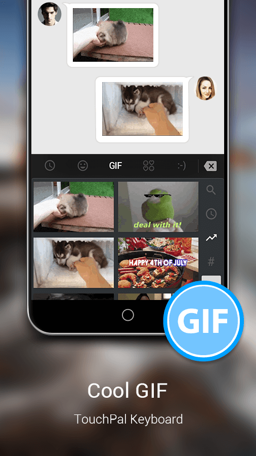    TouchPal Emoji Keyboard- screenshot  