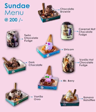 Get Desserted menu 1