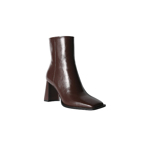 Title 3, Premium Cowhide Pigskin Thick Heel Side Zipper ...