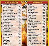 Shiv Sweets Restaurant And Cafe menu 2