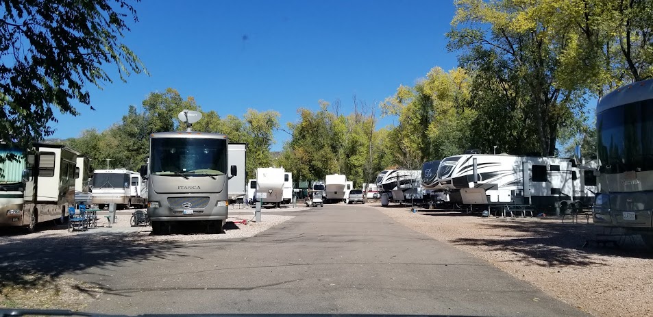 Colorado City Co Garden Of The Gods Rv Resort Review My