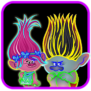 Draw Glow Trolls 1.0 Icon