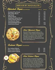 Biryani By Masaalchis menu 2