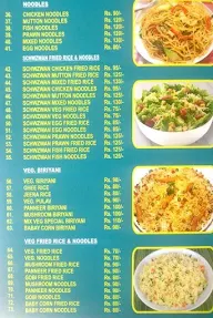 Akbar Biriyani menu 3