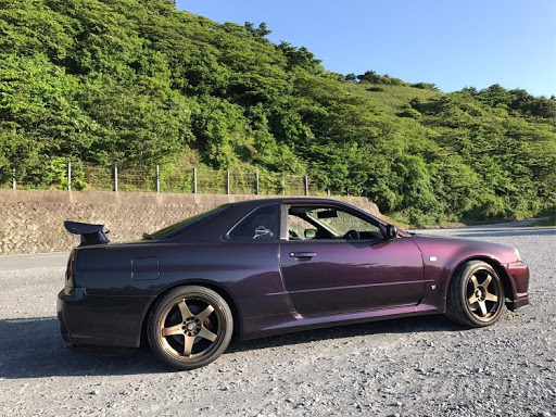 GT-RR34のホイールカスタム