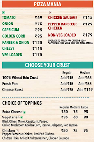 Domino's Pizza menu 7