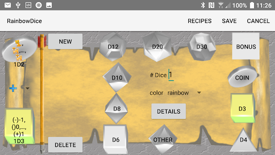 Dice Roller 3D: Rainbow Dice(圖5)-速報App