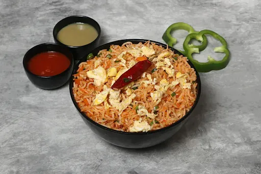 Schezwan Egg Fried Rice