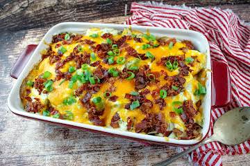 Texas Baked Potato Casserole