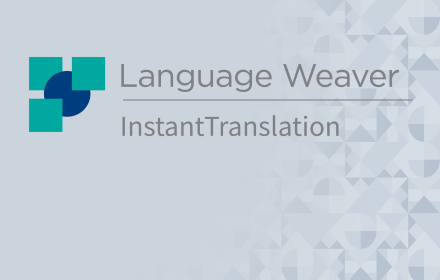 Language Weaver Instant Translation Preview image 0