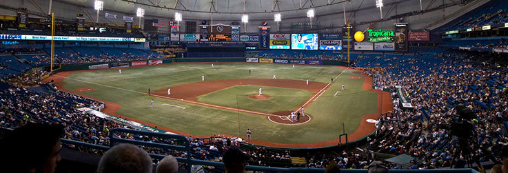 Tropicana Field baseball stadium