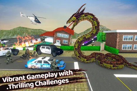 Angry Anaconda Snake City Attack(圖5)-速報App