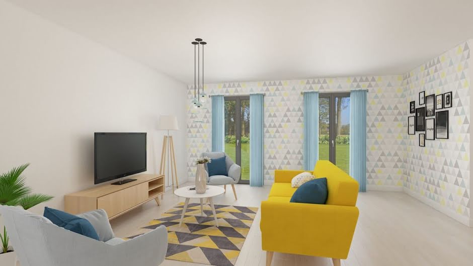Vente maison neuve 4 pièces 88 m² à Saint-Loup-Géanges (71350), 228 345 €