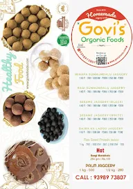 Govis Organic Foods menu 1